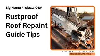 Epoxy Primer Metal Roof Repaint Guide with RustFix Tips