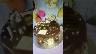 Chocolate Fudge Cake🍫 #fantasy cake #youtubeshorts
