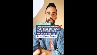 E-COMMERCE ❌ Un Beau Branding n'est plus suffisant pour vendre tes produits ! #Shorts