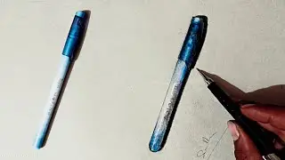 3D Art  || So Realistic pen drawing tips for beginners Canvas Whizstudio ✨🖌️