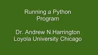 Hands on Python Tutorial | Running A Python Program Tutorial | Python Tutorial For Beginners - 3