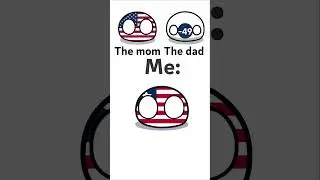 👪The Mom, The Dad, Me: Flags of Countryballs #shorts