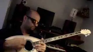 Mike Stoupakis Bouzouki Bouzoukia playing a Kioulos