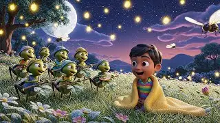 Five Little Crickets Chirp Chirp Chirp | Nursery Rhymes for Kids & Baby Songs