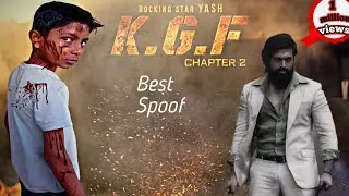 KGF chapter 2 fight scene spoof | KGF chapter 2 movie Hindi| Yash entry spoof Seen | #yash #fight