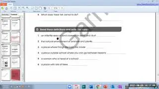 9th grade, unit 7, lesson 8, WORKBOOK المنهج الفديم