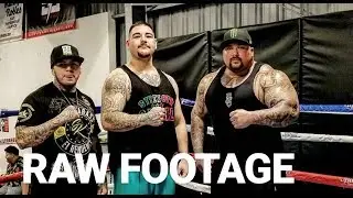 ANDY RUIZ BEFORE HE BECAME HEAVY WEIGHT CHAMPION | RAW FOOTAGE