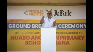 Ja Rule's Speech at the Break Ground Ceremony at Nuaso Anglican Basic School Community