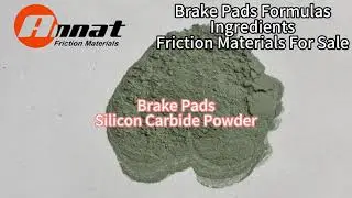 Silicon Carbide Powder for brake pads brake linings brake shoes#brakelinings #brakepads #brakeshoes