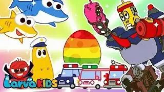 Surprise Eggs Kids Songs | Egg Song | Larva Nursery Rhyme for kids