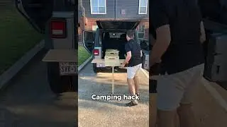 What&rsquo;s your favorite camping hack? Ours is using a car kitchen. Link in bio! #overlanding #camping