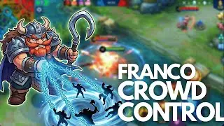 Franco Gameplay | Nice Hooks & Crowd Control | Mobile Legends #mobilelegends #franco #mlbb