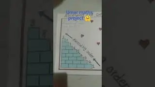 #nmar maths project 🤗🌺