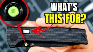 TRITIUM On An EDC Knife?! - Glow Rhino Fermi Unboxing
