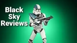 Hasbro Star Wars The Vintage Collection ( VC210) Clone Captain Ballast 1:18 Action Figure Review.