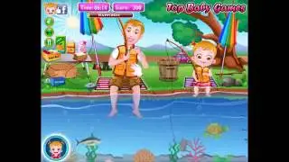 Baby Hazel Fishing Time - Baby Hazel Games