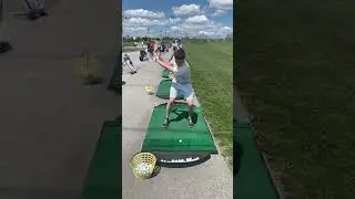 SLO-MO Golf shot at the Range