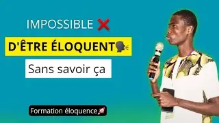 Impossible d'être éloquent sans savoir ça.