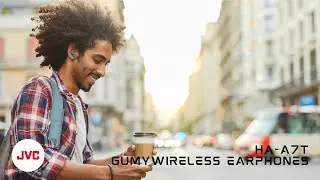 Gumy Goes Wireless with the Colourful HA-A7T Earphones by JVC