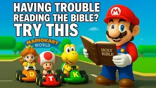 John Chapter 12 | Jesus Anointed at Bethany & His Triumphal Entry with Mario Kart World 🎮📖