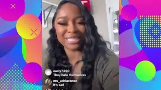 Toya Johnson Breaks Silence on Reginae and Armon's Drama On Instagram Live