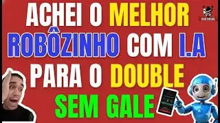 🎯 ROB&Ocirc; SEM GALE 2025 &mdash; O MELHOR ROB&Ocirc; PARA BLAZE DOUBLE COM BANCA BAIXA! MOSTREI AO VIVO O APP I.A