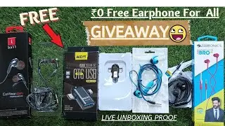 ₹0 Popbazaar Free Shopping | Free Earphone For All | 100% Free Earphone Unboxing With Live Proof |