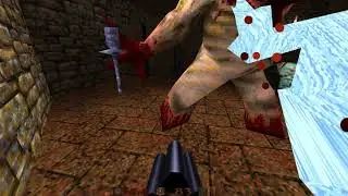 Quake Done 100% Quickest - E2M4 The Ebon Fortress (4K60 HQ)