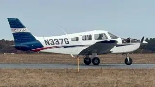 ATP Piper Archer TX (N337G) Taxiing at ISP Airport