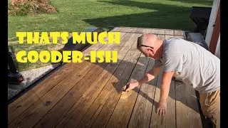 How to stain and SAVE your trailer! ZERO dollars spent.