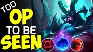 GALIO TOO OP TO BE SEEN (LITERALLY) | NEW RUNES GALIO BUILD Season 8