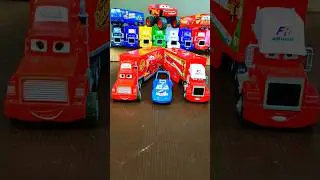 The King Dinoco, Lightning McQueen, Francesco, McQueen Cars, Pixar Cars Toys #cars #truck #mcqueen