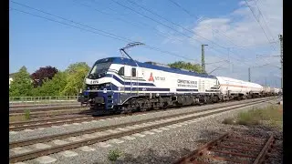 Umleiterverkehr im Bahnhof Köthen am 02.06.2021