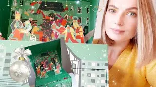 Адвент-календарь The Body Shop 2021. Распаковка адвент календаря The Body Shop.