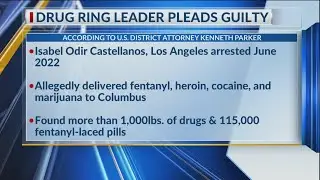 Ringleader in federal drug trafficking case pleads guilty in Columbus