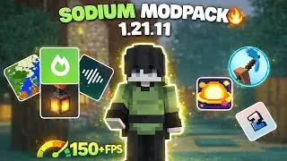NEW!🔥 SODIUM MODPACKS FOR MINECRAFT 1.21.11| FPS BOOST | POJAVLAUNCHER
