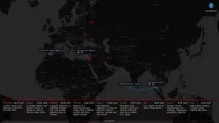 🔴  Live Europe & Middle East Map &ndash; Real-Time Updates  🔴