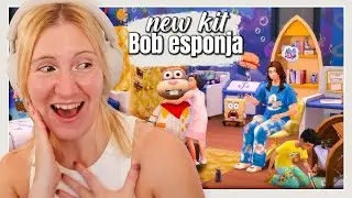 💖¡NUEVO KIT Bob Esponja en Los Sims 4! 🧽✨ RECREO LA PIÑA 🍍🎉 + SORTEO ~ #JennBirdy