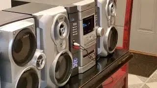 Sony MHC-GX40 Bass test!