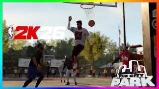 The NEW NBA 2K26 City Park....