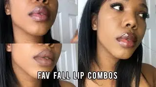 FALL LIP COMBOS 👄 | Ariel Allure