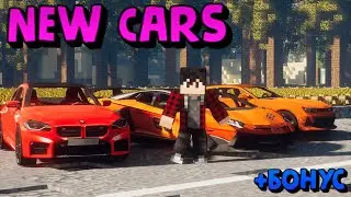 New Cars, обзор обновления (+бонус от XCEV). Minecraft 1.12.2