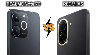 REALME Note 70 vs REDMI A5 | Full comparison
