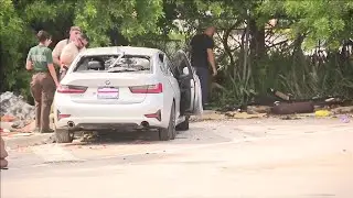 2 killed when silver BMW shot up early Tuesday in Miami-Dade
