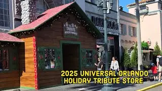 Universal Orlando Holiday Tribute Store 2025 🎄 | Full Walkthrough & Festive Details!