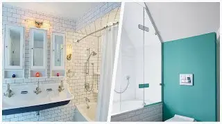 75 Transitional Turquoise Bathroom Design Ideas You'll Love ⭐️
