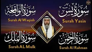 استمع بنية الرزق والبركة بإذن الله ( يس - الرحمن - الواقعة - الملك ) الشيخ محمد الفقيه  🕋🤲🏻