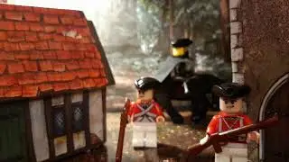 Lego Highwayman - Riding through Town