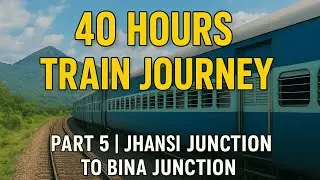 40 Hours Train Journey &ndash; Part 5 | Jhansi Junction to Bina Junction