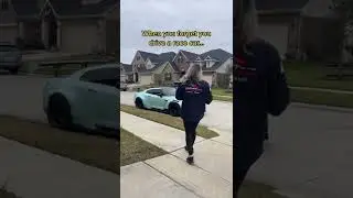 When You Forget You Drive a Race Car...